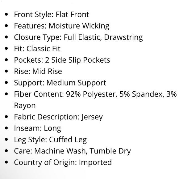 Xersion Women’s Bold Burgundy Mid Rise Moisture Wicking Jogger Pant Sizes L XL - Picture 3 of 10